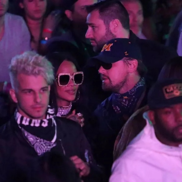 Rare HOT Gucci "GRAY COLOR" Swarovski Rhinestones Square Sunglasses GG0048/S - Picture 4 of 16